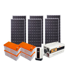 Hocheffizienz 3000W Solarstromsystem für Sambia nach Hause